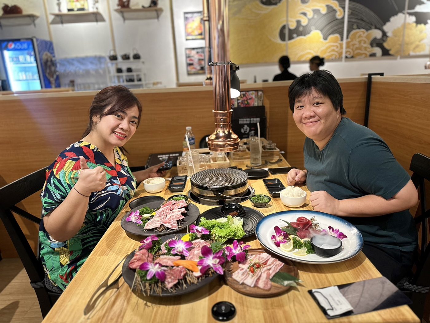 Family at the table