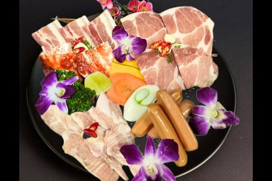 Mix BlackPork platter